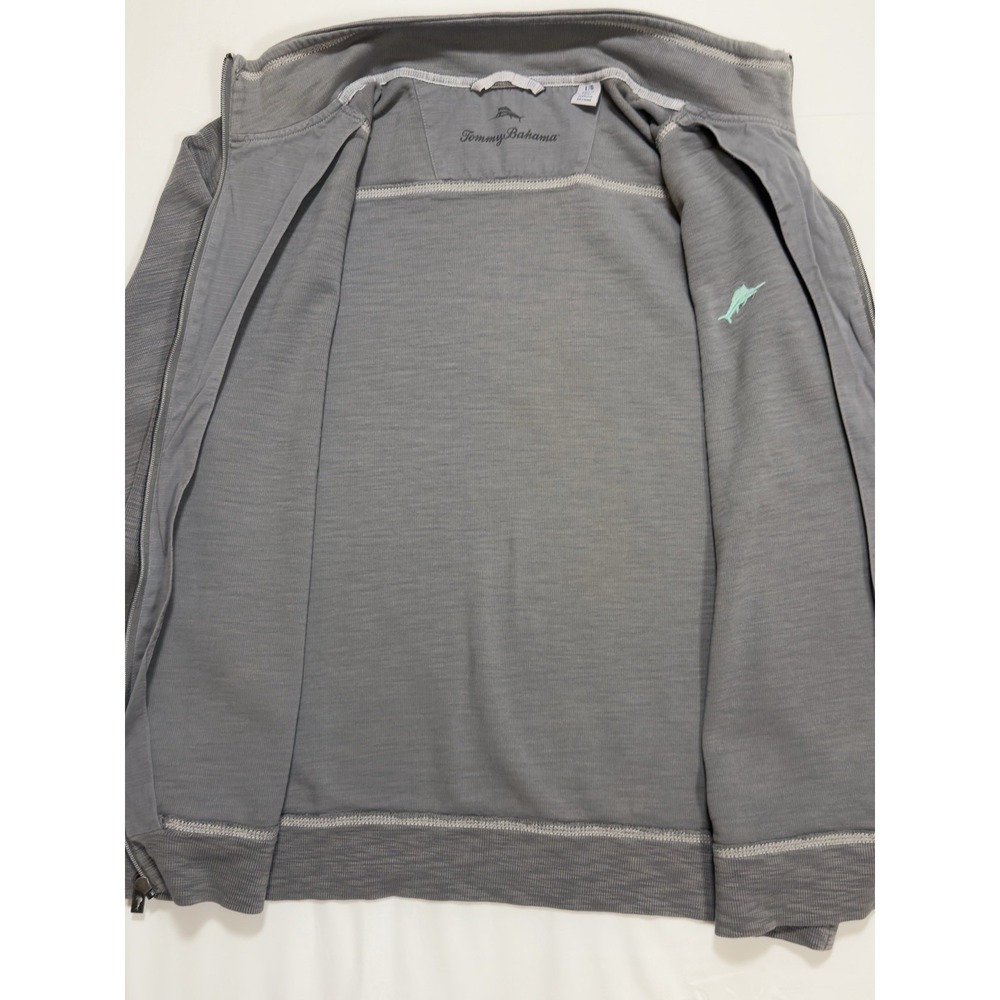 Tommy Bahama Men's Full Zip Sweatshirt Size Large - Picture 7 of 10